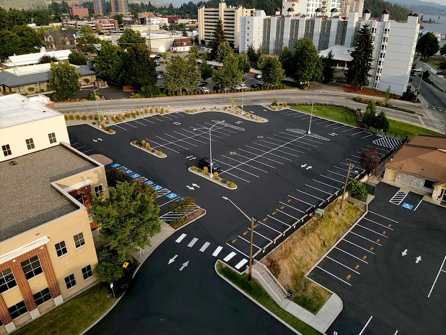 Resurfacing vs. Replacing Your Parking Lot Asphalt in North Idaho